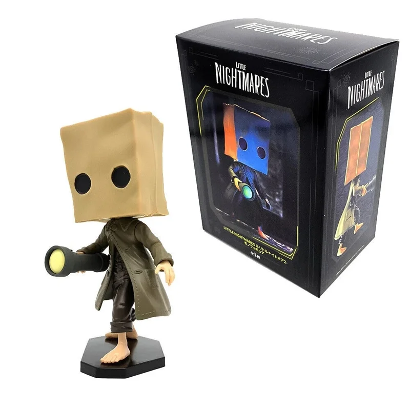 فیگور مونو - Little Nightmares Mono Figure در کنار جعبه