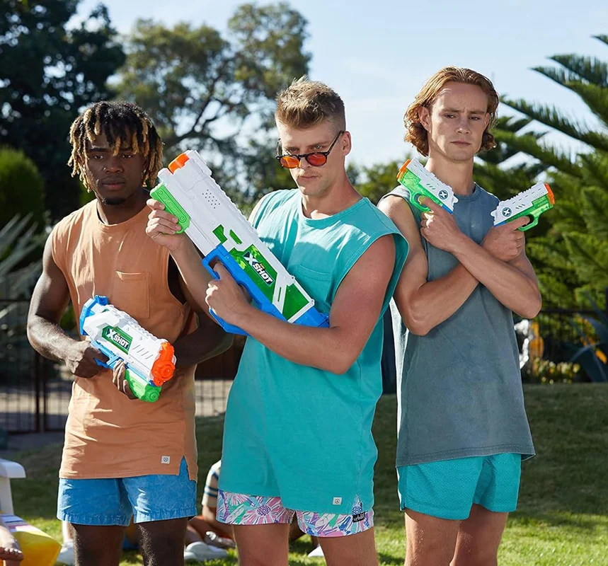 خرید زورو ایکس شات «آبپاش ایکس شات بسته 4 تایی نانو و میکرو فست فیل»  Zuru X Shot Nano fast Fill Micro Fast Fill Water Gun 4 Pack 56335