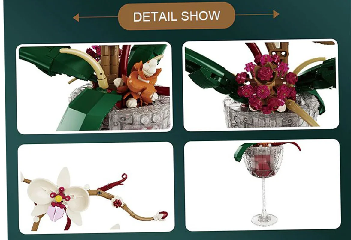 جزئیات گلبرگهای بنفش و سفید