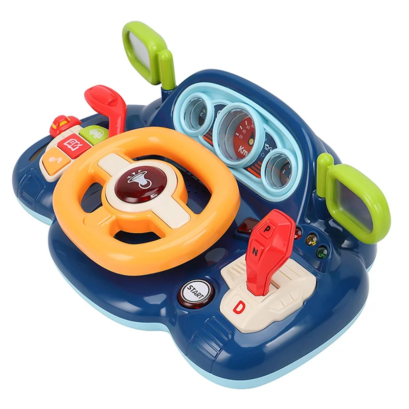 خرید اسباب بازی «فرمان موزیکال چراغدار چند منظوره» Music Steering Wheel Multifunctional cy70768
