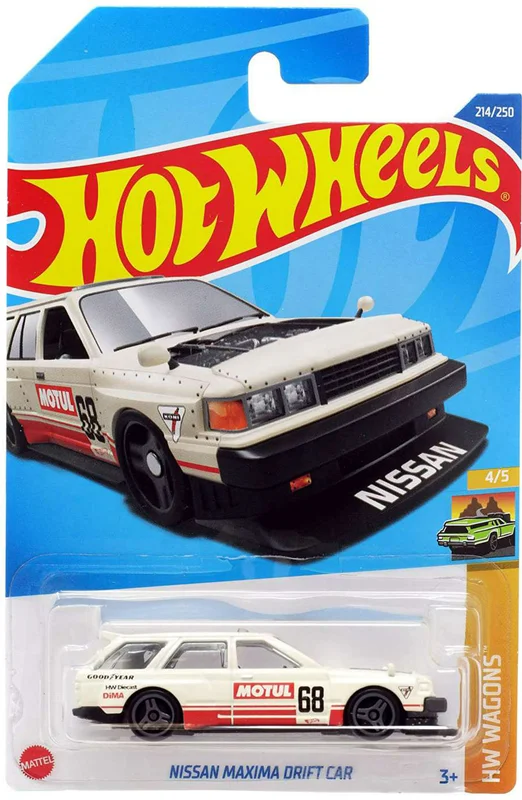 خرید ماشین فلزی ماکت فلزی هات ویلز «نیسان ماکسیما دریفت کار» ماشین فلزی Hot Wheels Nissan Maxima Drift Car HW Wagons 4/5  214/250