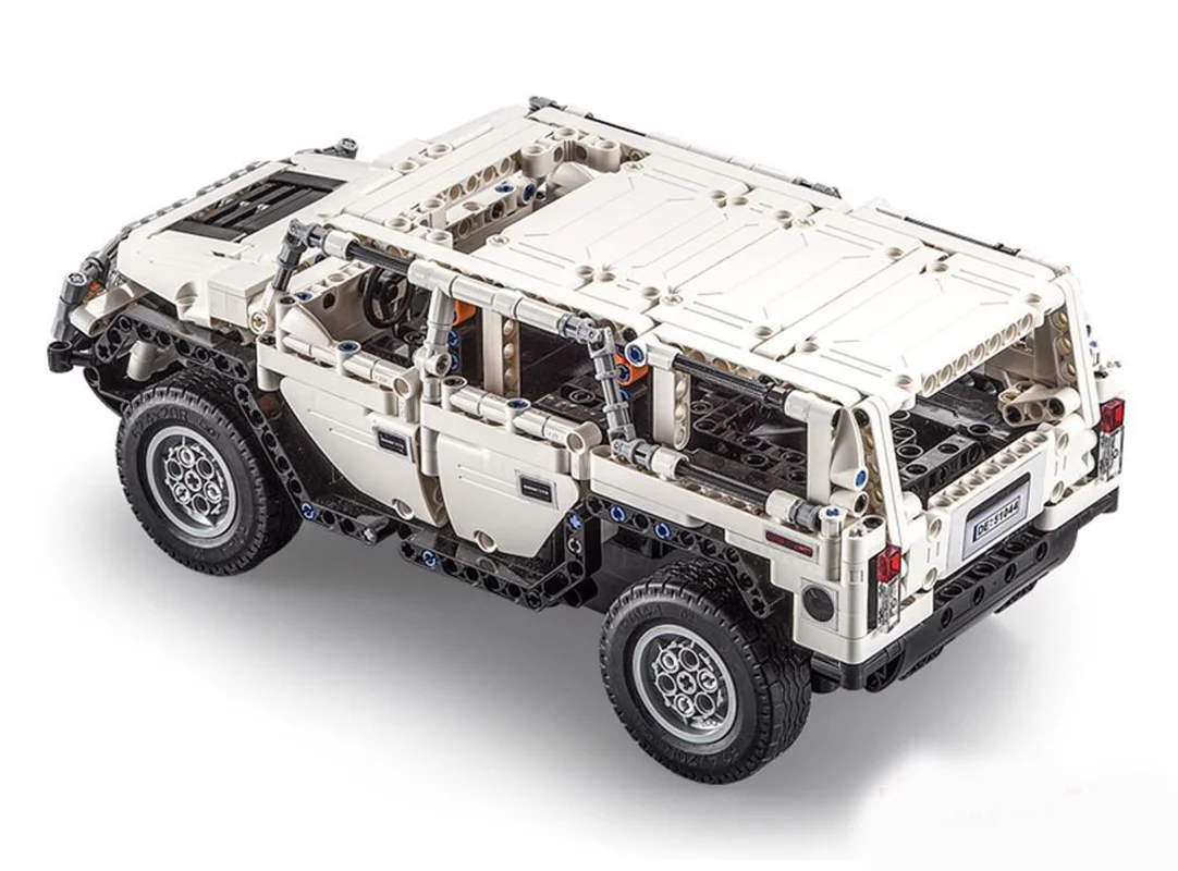 لگو جیپ کنترلی، خرید لگو کادا «جیپ کنترلی Warrior H2 واریور اچ 2» Cada Building Blocks Warrior H2 C51044W