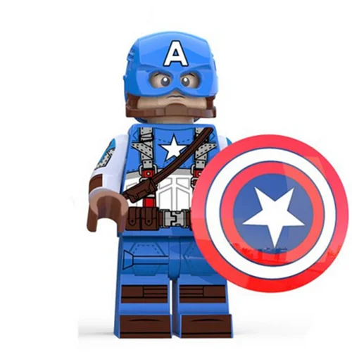 مینی فیگور لگو کاپیتان آمریکا اولین انتقامجو Captain America First Avenger