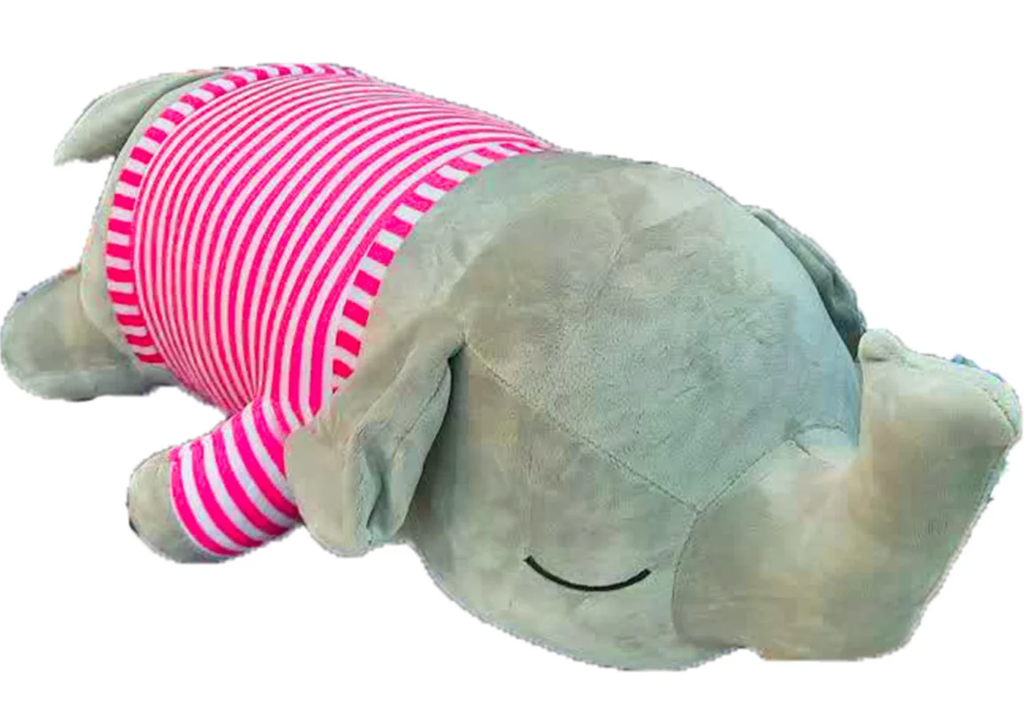 خرید اسباب بازی عروسک پولیشی عروسک «بالشتی فیل پتو دار» Blanket Elephant Plush Doll