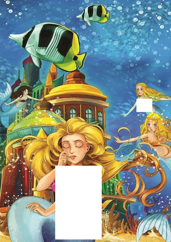 خرید آرت پازل 150 تکه کودکان «کاخ زیر آب»  Heidi Art Puzzle Kids Underwater Palace 150 Pieces 5657