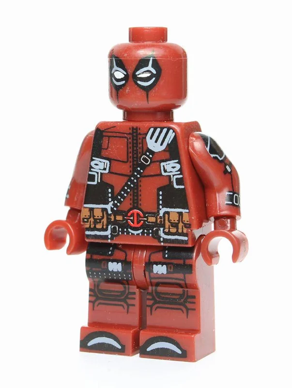 MiniFigure لگو ددپول با شمشیر و تفنگ