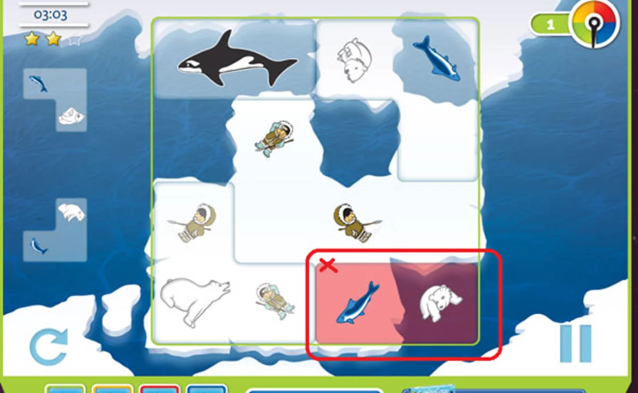 خرید بازی فکری استتار در قطب شمال Camouflage Board game