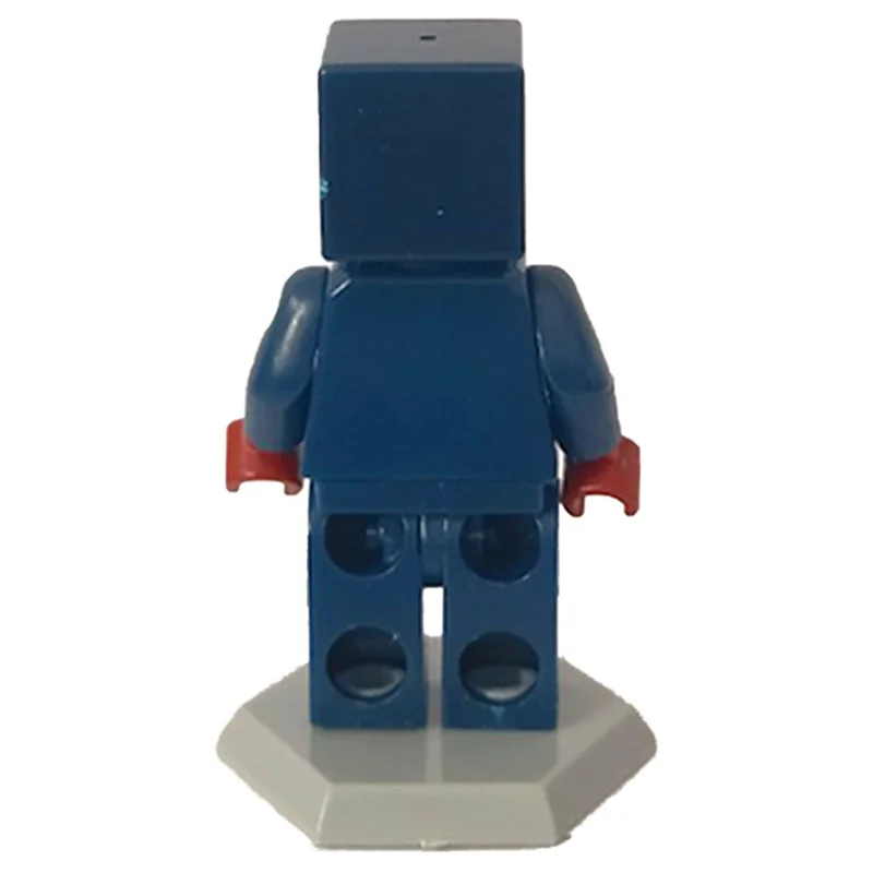 مینی فیگور لگو کاپیتان آمریکا ماینکرفتی بدون سپر و پایه در نمای جلو