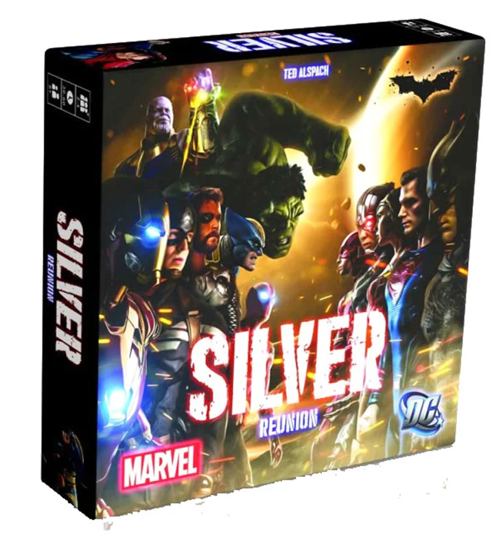 خرید بازی فکری کارتی سیلور «سیلور رینیون، سیلور مارول و دی سی» Silver Reunion (Marvel and DC) Borad game