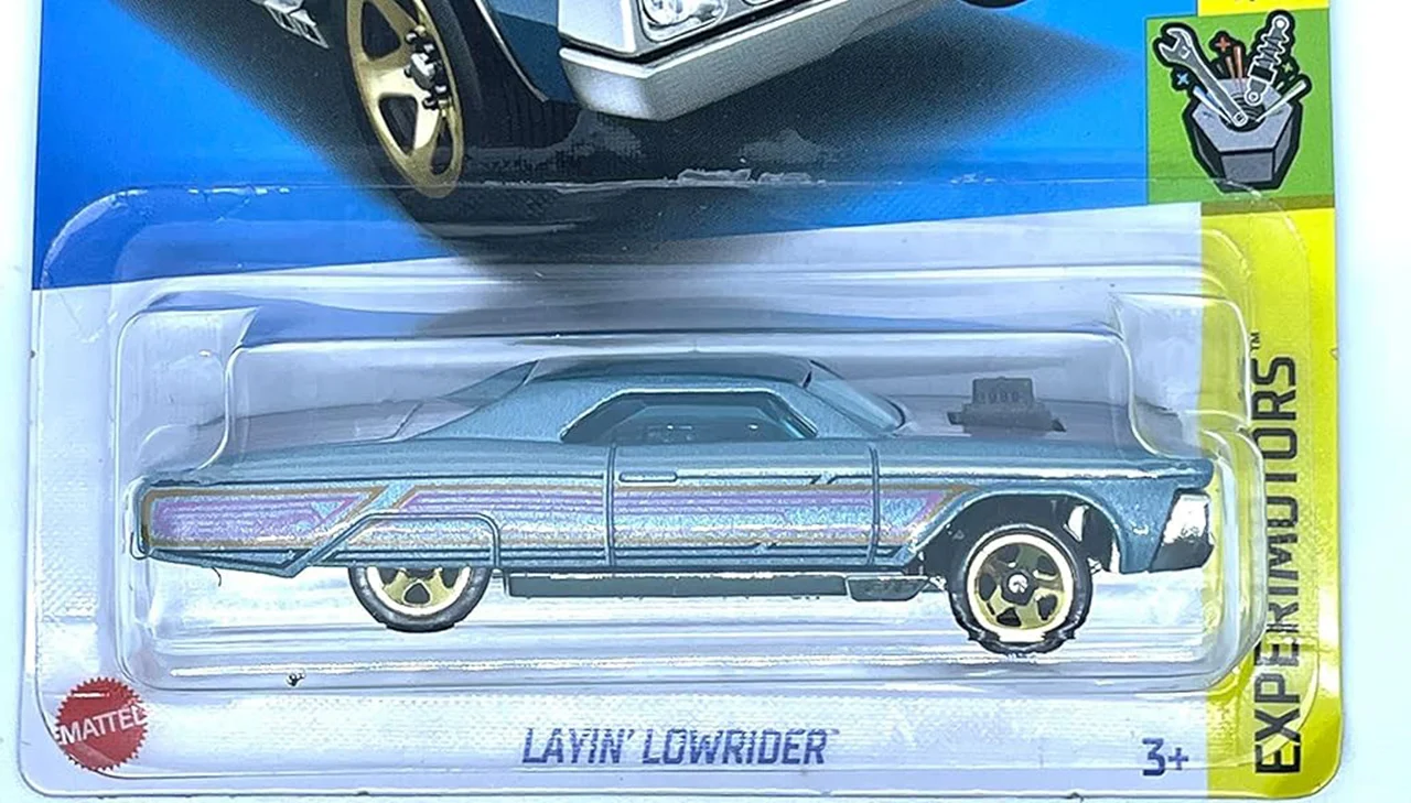 خرید ماشین فلزی ماکت فلزی هات ویلز «لیین لوریدر» ماشین فلزی Hot Wheels Layin' Lowrider Experimotors 7/10 128/250