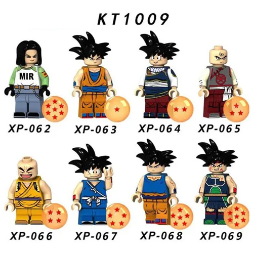 مینی فیگور لگویی «ست 8 تایی دراگون بال: توپ اژدها»