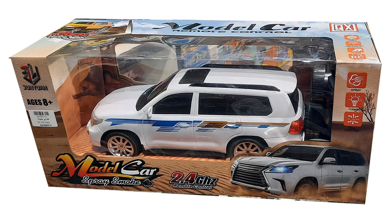 خرید ماشین کنترلی جونیوان  لندکروز  junyuan model car Remote Control spray smoke land cruiser QX3688-46 Tخرید ماشین کنترلی جونیوان  لندکروز  junyuan model car Remote Control spray smoke land cruiser QX3688-46 T