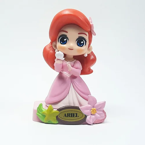 فیگور آریل Ariel Figure با پایه تزئینی و مروارید در دست