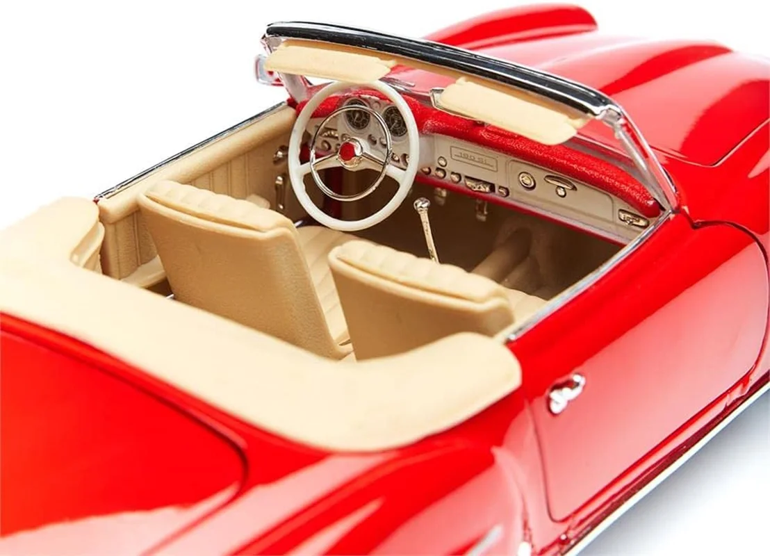 خرید ماشین فلزی مایستو «مرسدس 190SL کابریو» ماشین فلزی Maisto Mercedes 190SL Cabrio 55  31824