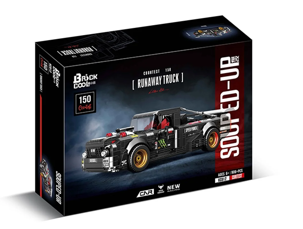خرید لگو بریک کول«ماشین کنترل انفجارها» Building Blocks Decool Brick Cool Souped Up Explosive Modification Series-Truck kc012