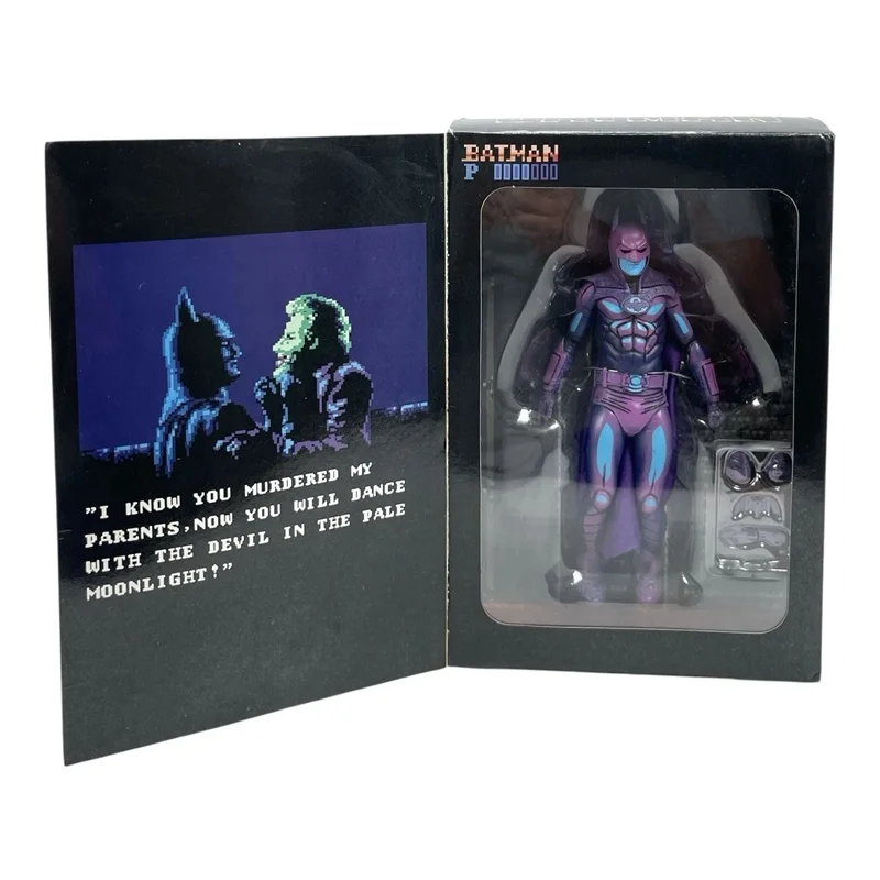 فیگور بتمن 1989 مایکل کیتون در جعبه - Batman 1989 Michael Keaton figure in box