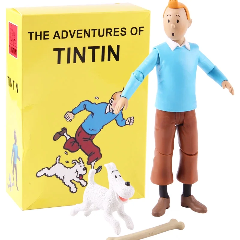 خرید اکشن فیگور های «تن تن و میلو» Action Figure The Adventures of Tintin, Tintin and Milo (Snowy)