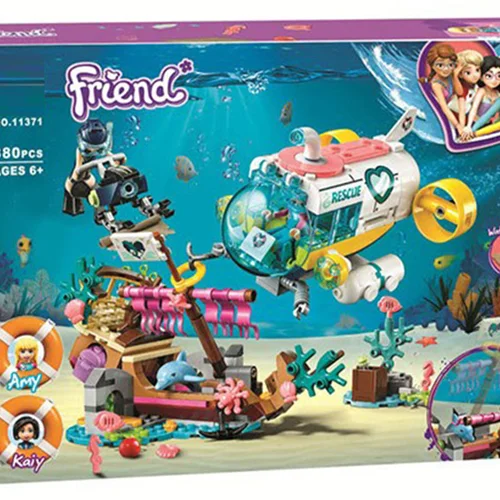 لگو فرند زیردریایی نجات دلفین 11371