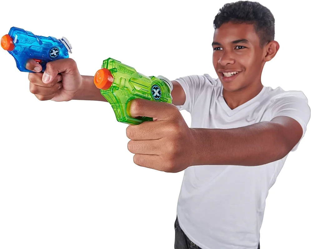 خرید زورو ایکس شات «آبپاش ایکس شات بسته 4 تایی نانو درنچر نانو خیس کننده»  Zuru X Shot Nano Drencher Water Gun 4 Pack 5645