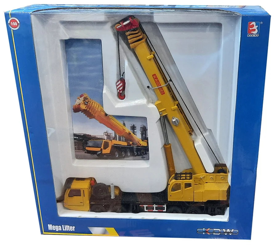 خرید ماکت فلزی ماشین فلزی کایدویی «مگا کرین: جرثقیل مگا» KWD Kaidiwei die cast model Truck Mega Crane 625011
