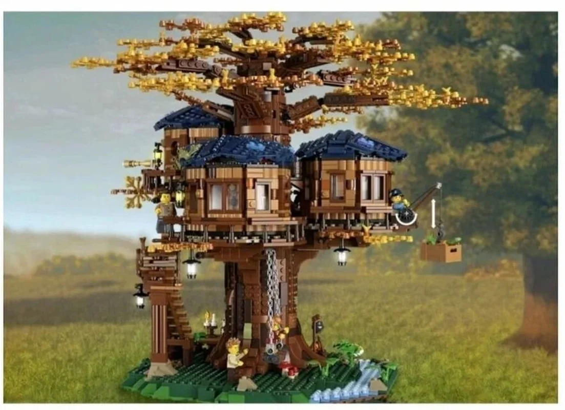 خرید لگو یونری «خانه درختی»  Yunri Bricks Blocks Tree House 33111
