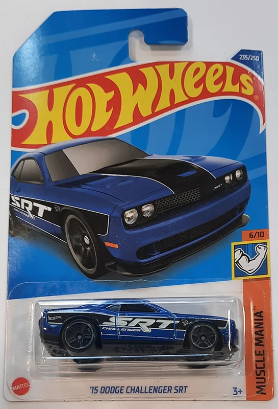 خرید ماشین فلزی هات ویلز ماشین «15 دوژ چلنجر SRT» ماشین فلزی Hot Wheels 15 Dodge Challenger SRT Muscle Mania 6/10 235/250