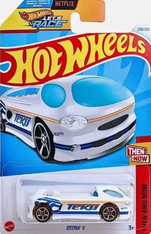 تصویر ماشین هات ویلز دئورا Hot Wheels Deora ll سفید مدل Then And Now