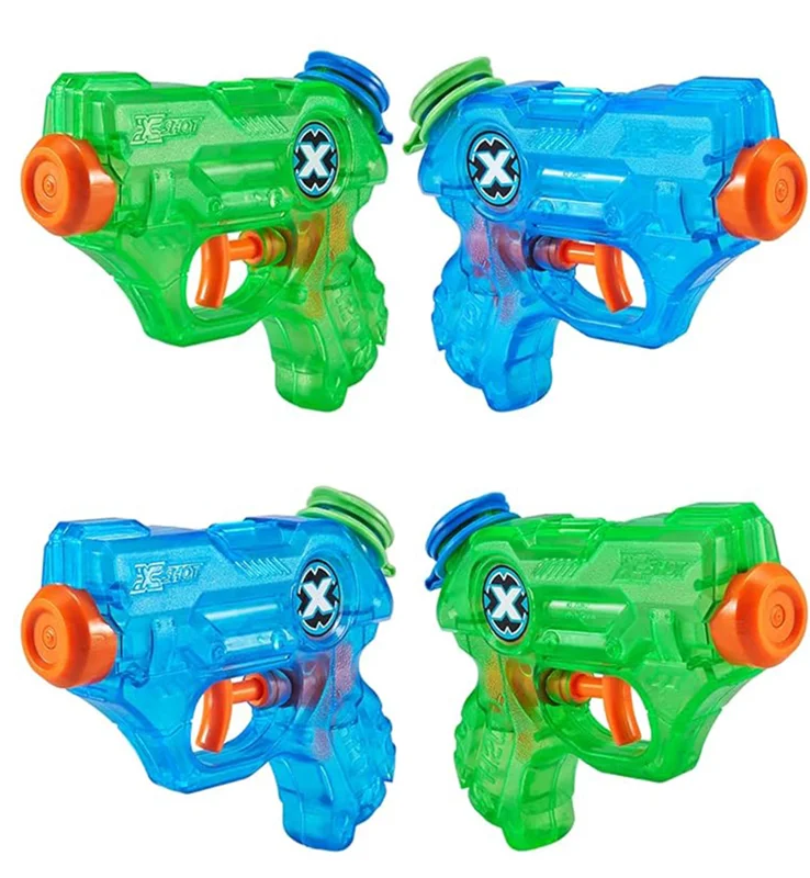 خرید زورو ایکس شات «آبپاش ایکس شات بسته 4 تایی نانو درنچر نانو خیس کننده»  Zuru X Shot Nano Drencher Water Gun 4 Pack 5645