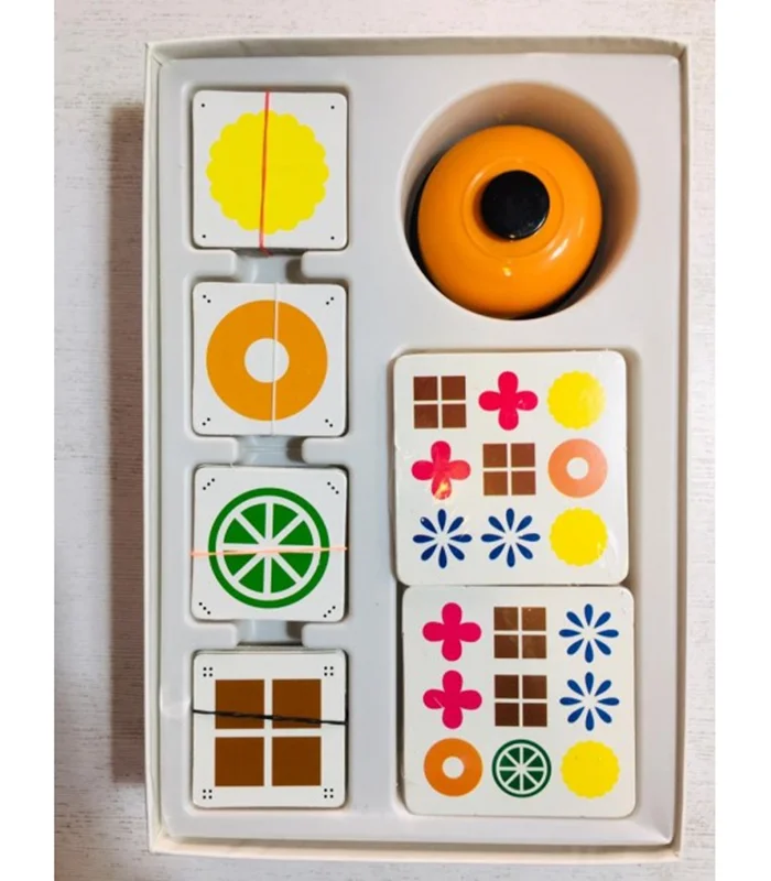 محتویات جعبه بازی فکری تایلو