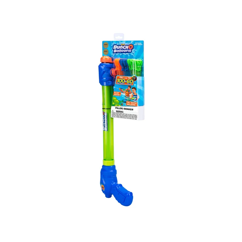 خرید تفنگ «آبپاشبانچو بالنز، پر کننده آب در بادکنک دسته ای» Zuru-Bunch O Balloons With Filler Soaker 5636