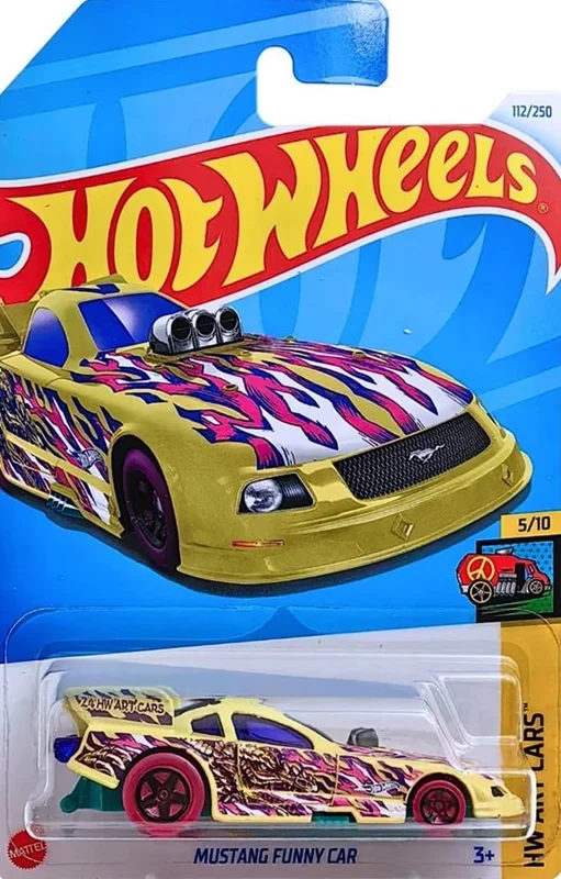 ماشین فلزی هات ویلز موستانگ فانی کار Mustang Funny car