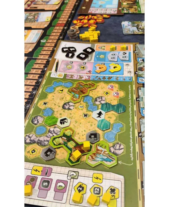 خرید بازی فکری بازی آرک نووا  نمایش طراحی و جزئیات نقشه باغوحش