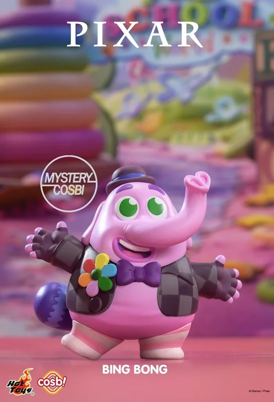 خرید فیگور مجموعه کازبی پیکسار «بینگ بونگ» Hot Toys Disney Bobble-Head Cosbi Collection Bing Bong Figure