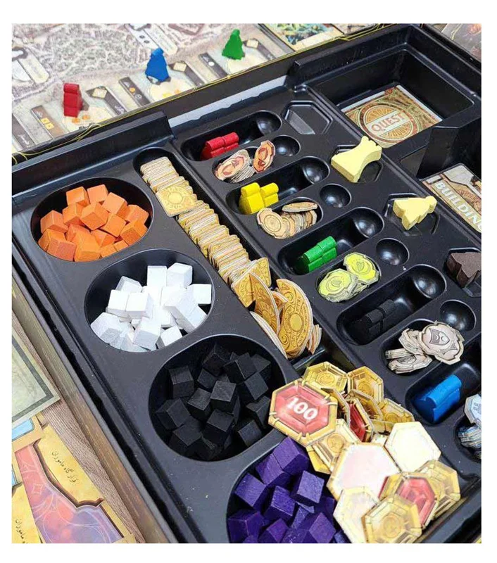 تصویر مهرهها و منابع بازی اربابان واتردیپ Lords of Waterdeep