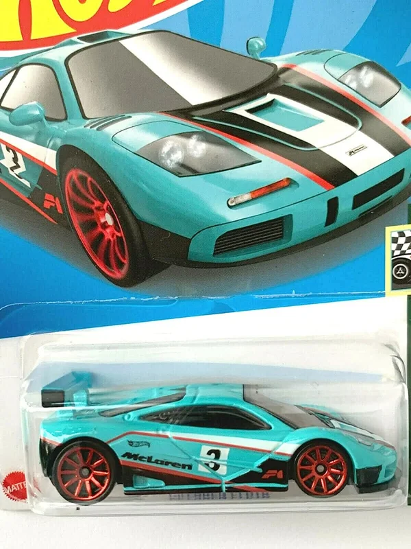 خرید ماشین فلزی ماکت فلزی هات ویلز «مک لرن F1 GTR» ماشین فلزی Hot Wheels Maclaren F1 GTR Retro Racers 3/10  57/250
