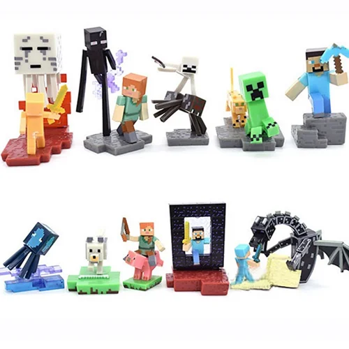 فیگور «ست 10 تایی ماینکرافت»