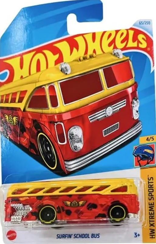 ماشین فلزی هات ویلز سورفین اسکول باس Surfin School Bus