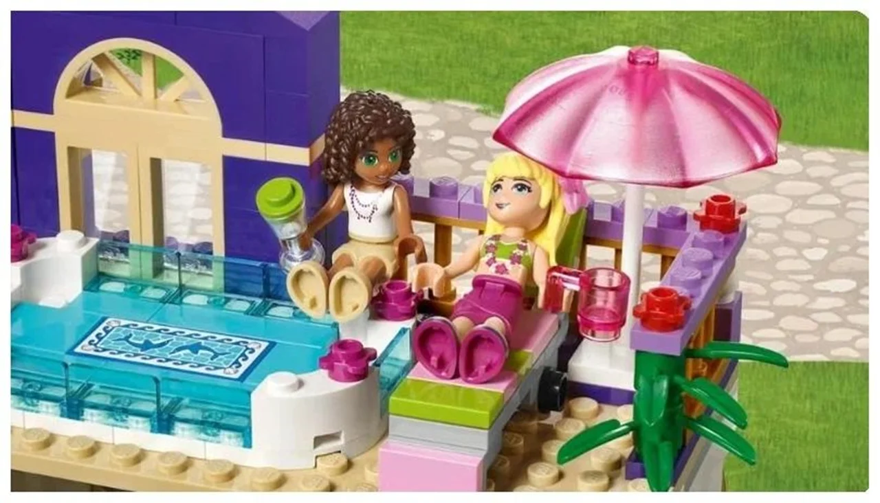 خرید لگو فرندز «هتل بزرگ هارتلیک»  Building Blocks Friends Heartlake Grand Hotel lego 10547