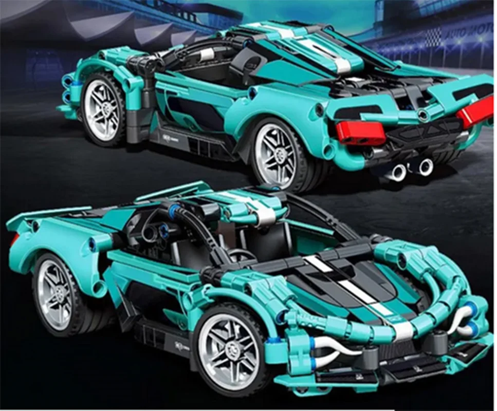 خرید لگو سمبو بلاک تکنیک «ماشین مسابقه جگوار» Sembo Block Lego Techniaue 701054