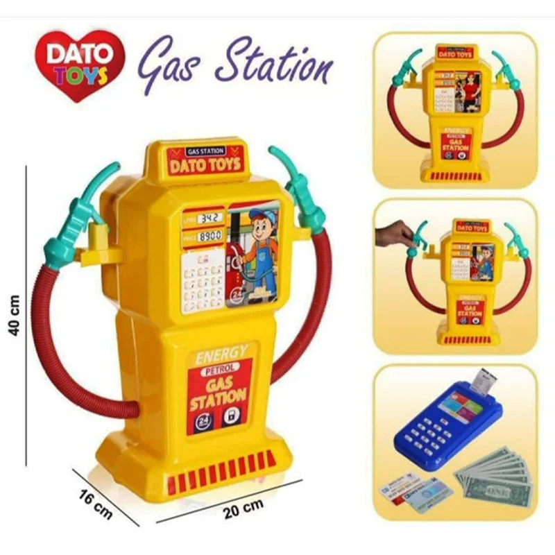 خرید اسباب بازی داتو تویز «پمپ بنزین با کارت خوان» Doto Toy Gas Station Energy Petrol