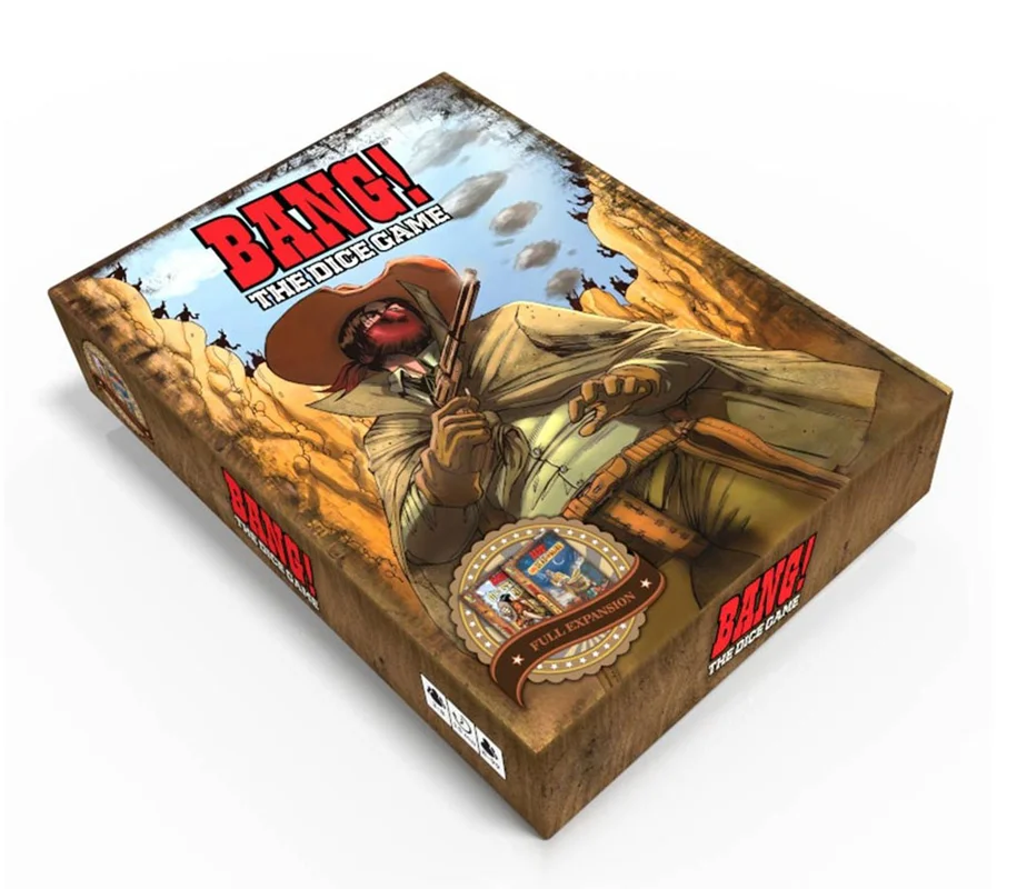جعبه بازی فکری بنگ نسخه تاسی با افزونه Undead or Alive و Old Saloon