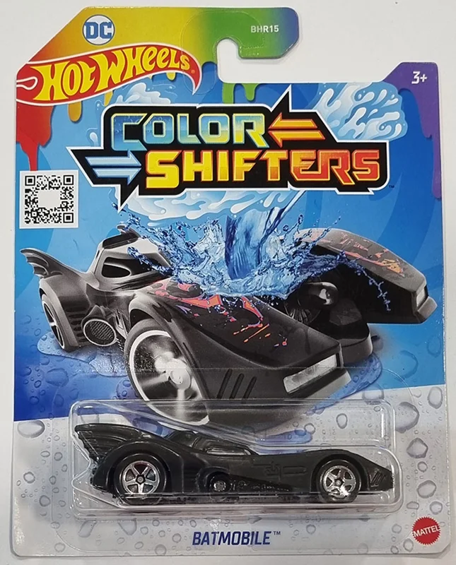 خرید ماشین فلزی هات ویلز ماشین «تغییردهنده رنگ، بتموبیل» ماشین فلزی Hot Wheels Color Shifters Batmobile GBF30-LA15 BHR15