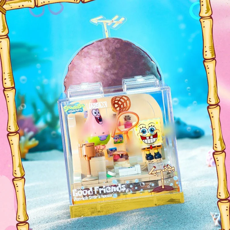 لگو خانه پاتریک ستاره دریایی "دوستان خوب" Good Friends" Patrick Star's House"