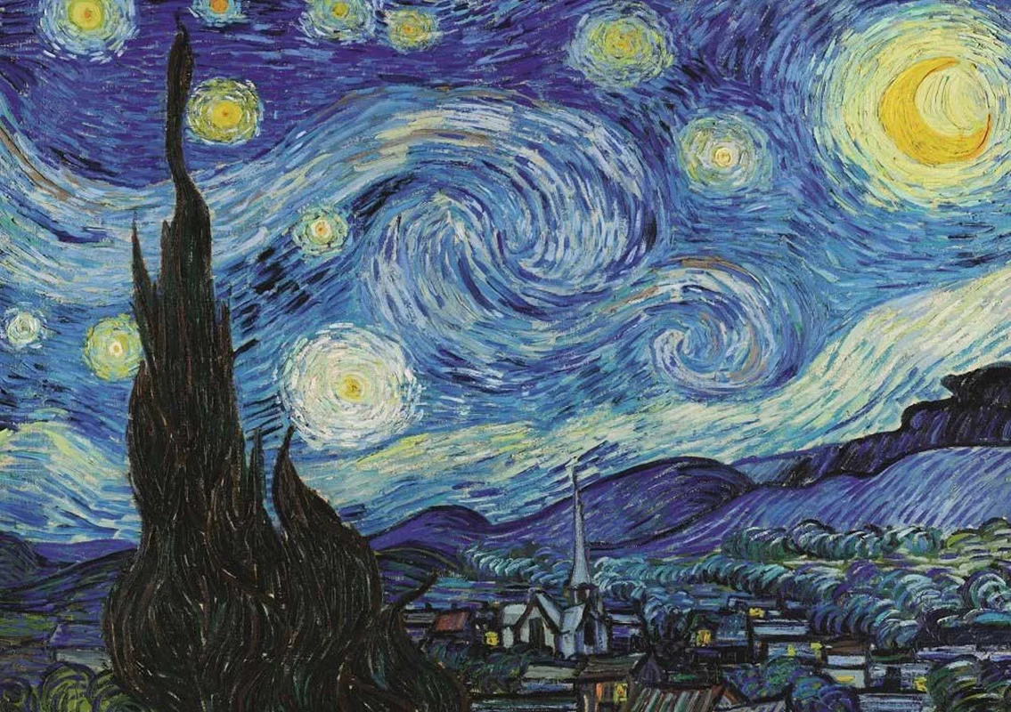 پازل شب پازل ستاره آرت پازل 1000 تکه پازل «شب پر ستاره» Heidi Art Puzzle Starry Night 1000 pcs 5202