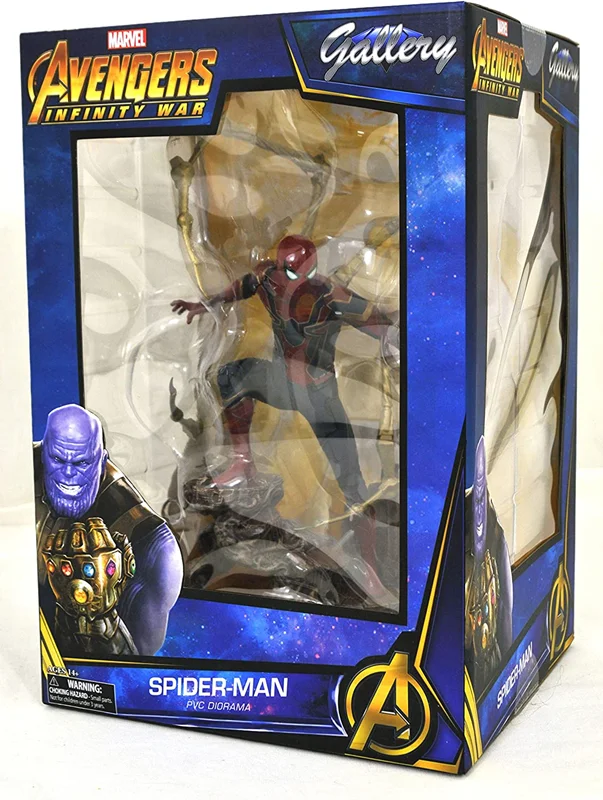 خرید فیگور دیاموند سلکت «اسپایدرمن اونجرز» DIAMOND SELECT TOYS Marvel Gallery: Avengers Infinity War Movie Spiderman Figure