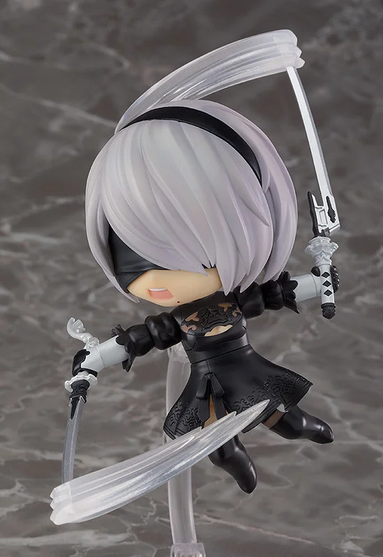 خرید فیگور نندروئید بازی 2B «نیر: اتوماتا» A Nendoroid Action Figure of NieR:Automata, YoRHa No.2 Type B (2B)