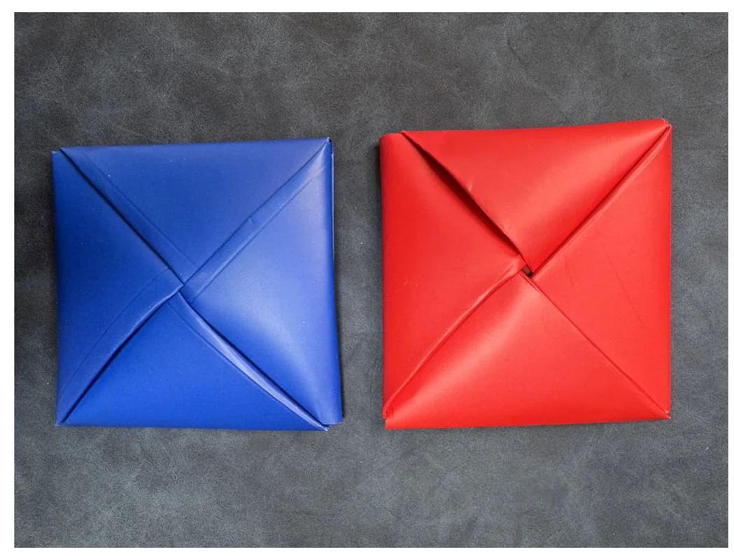 نمای داکجی آبی و قرمز