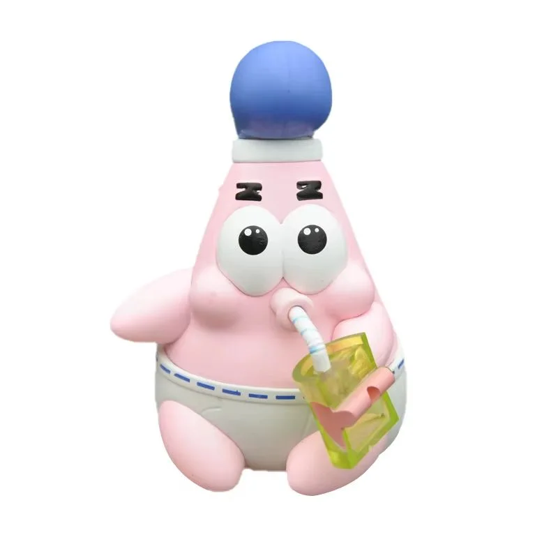 تصویر فیگور پاتریک در حال نوشیدنی خوردن