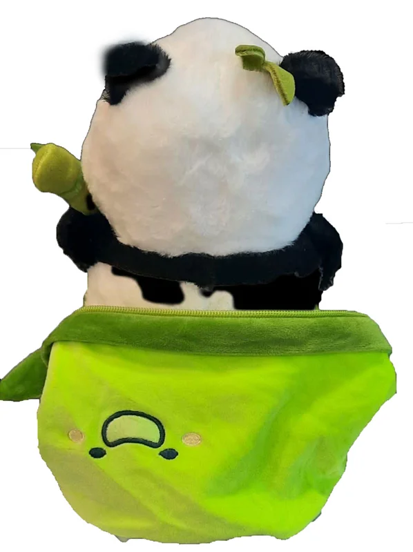 خرید اسباب بازی اسباب بازی  عروسک پولیشی «خرس پاندا و بامبو سوپرایزی» Panda Bear and Bamboo Surprise plush doll