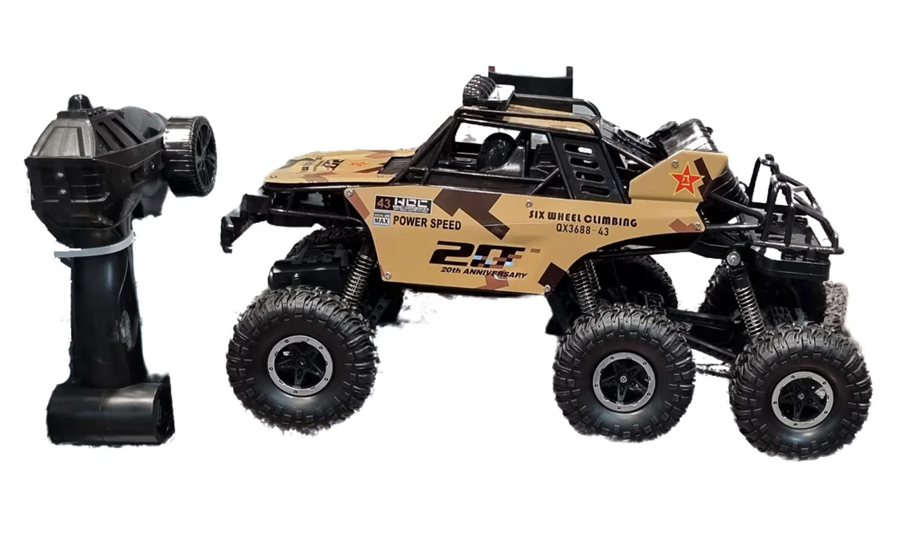 خرید ماشین کنترلی جونیوان «آفرود کوه نورد»  JUNYUAN Spray Off-Road Remote Control Rock Climber QX3688-43ST
